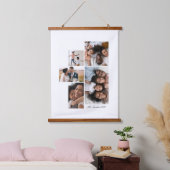 5 Foto Collage Modern Hangend Wandkleed (Slaapkamer)