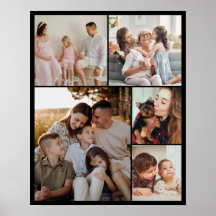 5 Foto Collage Persoonlijke Foto Raster Mozaïek