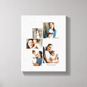 5 Foto Collage Print