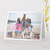 5 Foto Collage Sjabloon gepersonaliseerd (Gele Bloem)