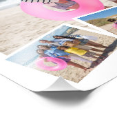 5 Foto Collage Sjabloon gepersonaliseerd Afdruk (Hoek)