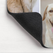 5 Foto Collage Sjabloon gepersonaliseerd Muismat (Hoek)