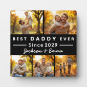 5 foto collage Vaderdag beste papa ooit Fotoplaat (Voorkant)