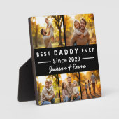 5 foto collage Vaderdag beste papa ooit Fotoplaat (Voorkant)