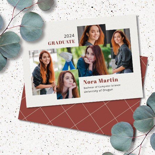 5 Foto College Cream Auburn Aankondiging