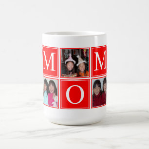 5 FOTO Custom Collage MOM Mok
