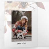 5 Foto drieledige Afstuderen koninklijke kaart (Binnenzijde eerst)