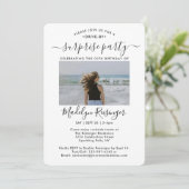 5 Foto drive-by Surprise Birthday Party parade Kaart (Staand voorkant)