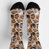 5 Foto Hexagon Honeycomb Patroon Collage Sokken (Top)