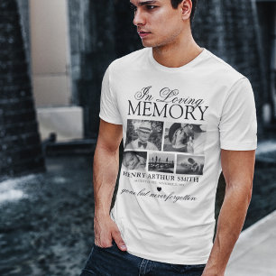5 Foto in Loving Memory T-shirt