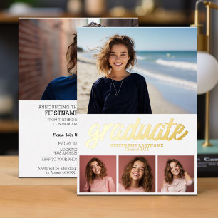 5 Foto koninklijke gradustrie Uitnodiging