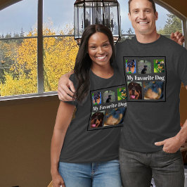 5-Foto Mijn favoriete hond Creëer Je eigen T-shirt
