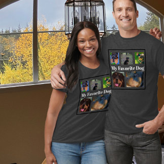 5-Foto Mijn favoriete hond Creëer Je eigen T-shirt