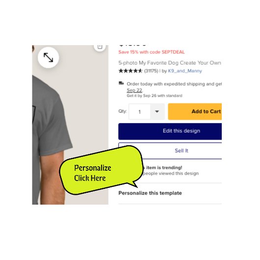 5-foto Mijn favoriete hond Creëer Je eigen T-shirt