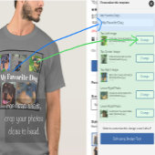 5-foto Mijn favoriete hond Creëer Je eigen T-shirt