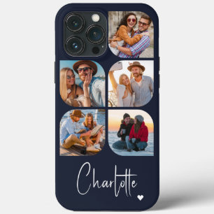 5 Foto Modern Trendy Eenvoudige Gepersonaliseerde  Case-Mate iPhone Case