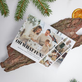 5 foto Oh wat een leuke kerst Feestdagenkaart