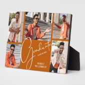 5 Foto verbrand Oranje Afstuderen Keepomwille Fotoplaat (Zijkant)