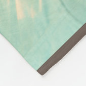 5 Foto Verloving Weddenschap Love Quote Forever Fleece Deken (Hoek)