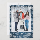 5 Foto What a Year 2021 Kerstred Boerderij Truck Feestdagenkaart (Achterkant)