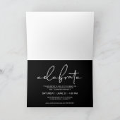 5 foto zwart Afstuderen (Binnen)