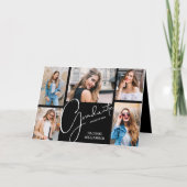 5 foto zwart Afstuderen (Voorkant)