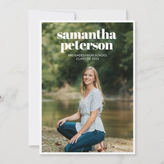 5 Fotocollage 2024 Afstuderen Aankondiging (Voorkant)