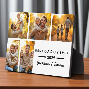 5 Fotocollage Modern Beste vader ooit Vaderdag Fotoplaat