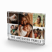 5 fotocollage van familie Fotoblok (Rechts)