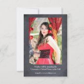 5 Foto's Collage Verticaal - 3x5 Afstudeerder aank Kaart (Achterkant)