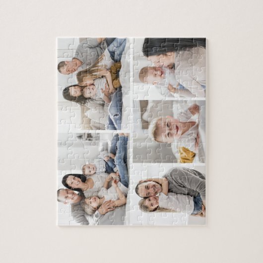 5 Foto's Galerij Collage Persoonlijke puzzle Legpuzzel (Verticaal)