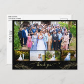 5 foto's gepersonaliseerd dankzij de sjabloon van  briefkaart (Voorkant / Achterkant)