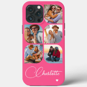 5 Foto's Moderne Trendy Eenvoudige Gepersonaliseer Case-Mate iPhone Case