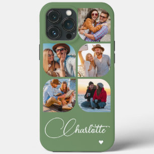 5 Foto's Moderne Trendy Eenvoudige Gepersonaliseer Case-Mate iPhone Case