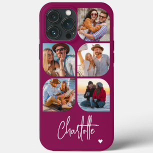 5 Foto's Moderne Trendy Eenvoudige Gepersonaliseer Case-Mate iPhone Case