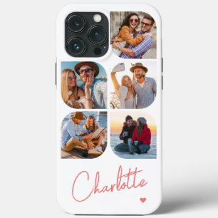 5 Foto's Moderne Trendy Eenvoudige Gepersonaliseer Case-Mate iPhone Case