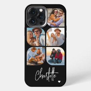 5 Foto's Moderne Trendy Eenvoudige Gepersonaliseer iPhone 13 Pro Max Hoesje