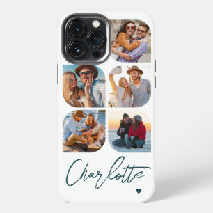 5 Foto's Moderne Trendy Eenvoudige Gepersonaliseer iPhone 13 Pro Max Hoesje