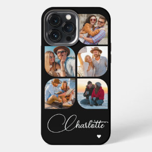 5 Foto's Moderne Trendy Eenvoudige Gepersonaliseer iPhone 13 Pro Max Hoesje