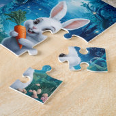 5 foto's personaliseren puzzel, collage foto legpuzzel (Zijkant)