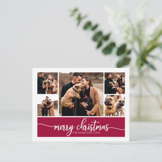 5 Foto's Stijlvol script voor het kleuren Briefkaart (Staand voorkant)