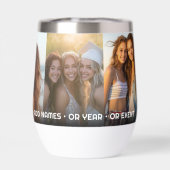 5 Fotosjabloon Moderne minimale tekst over foto (Achterkant)