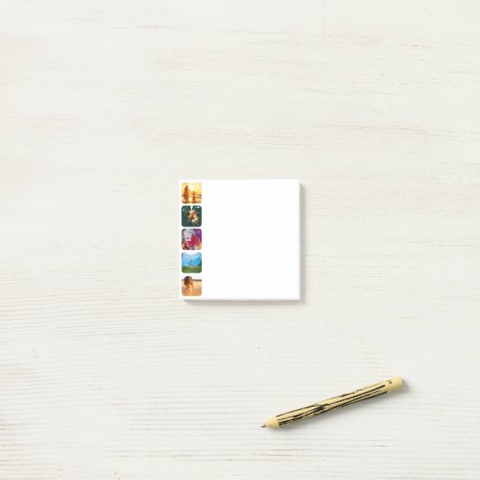 5 Fotosjabloonschets Postitnota's Post-it® Notes (Op bureau)