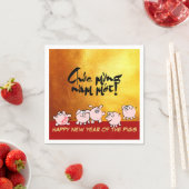 5 Funny Comics Vietnamees Pig Year 2019 Paper N Servet (Insitu)