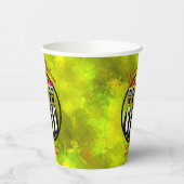 5 Funny Frazzled Santa Penguins Persoonlijk Papieren Bekers (Links)