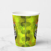 5 Funny Frazzled Santa Penguins Persoonlijk Papieren Bekers (Rechts)