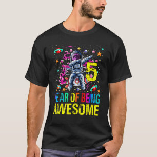 5 Geboortejaar als Geweldige astronaut 1 T-shirt