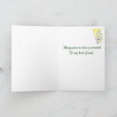 5. Geluk wordt gehuwde Valentijn Feestdagen Kaart (Binnen)