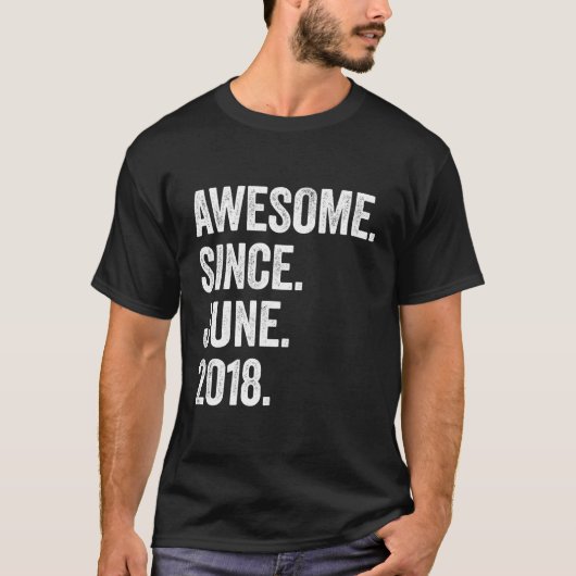 5 Geweldige sinds juni 2018 5th T-shirt (Voorkant)