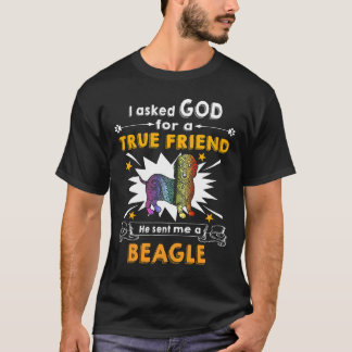 5 God gevraagd - Ware vriend - Een Beagle T-shirt